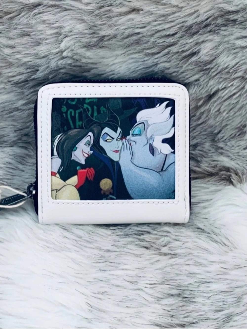 Loungefly Disney Mini Backpack - Villains Club And Wallet Set